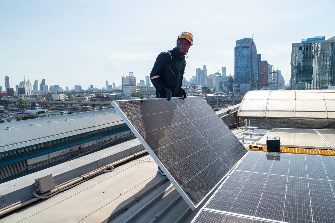 New York City solar panel installation